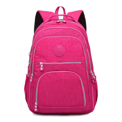 Mochila Impermeable de Nylon para Secundaria Tegaote