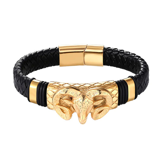 Pulsera Trenzada de Acero Inoxidable