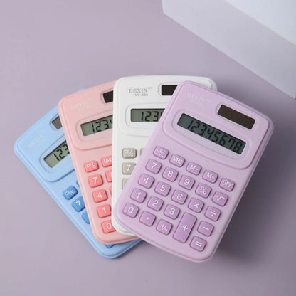 Calculadora de Mano Mini Cartoon para Estudiantes y Oficina