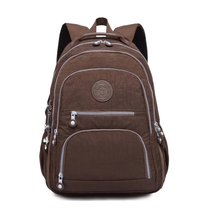 Mochila Impermeable de Nylon para Secundaria Tegaote