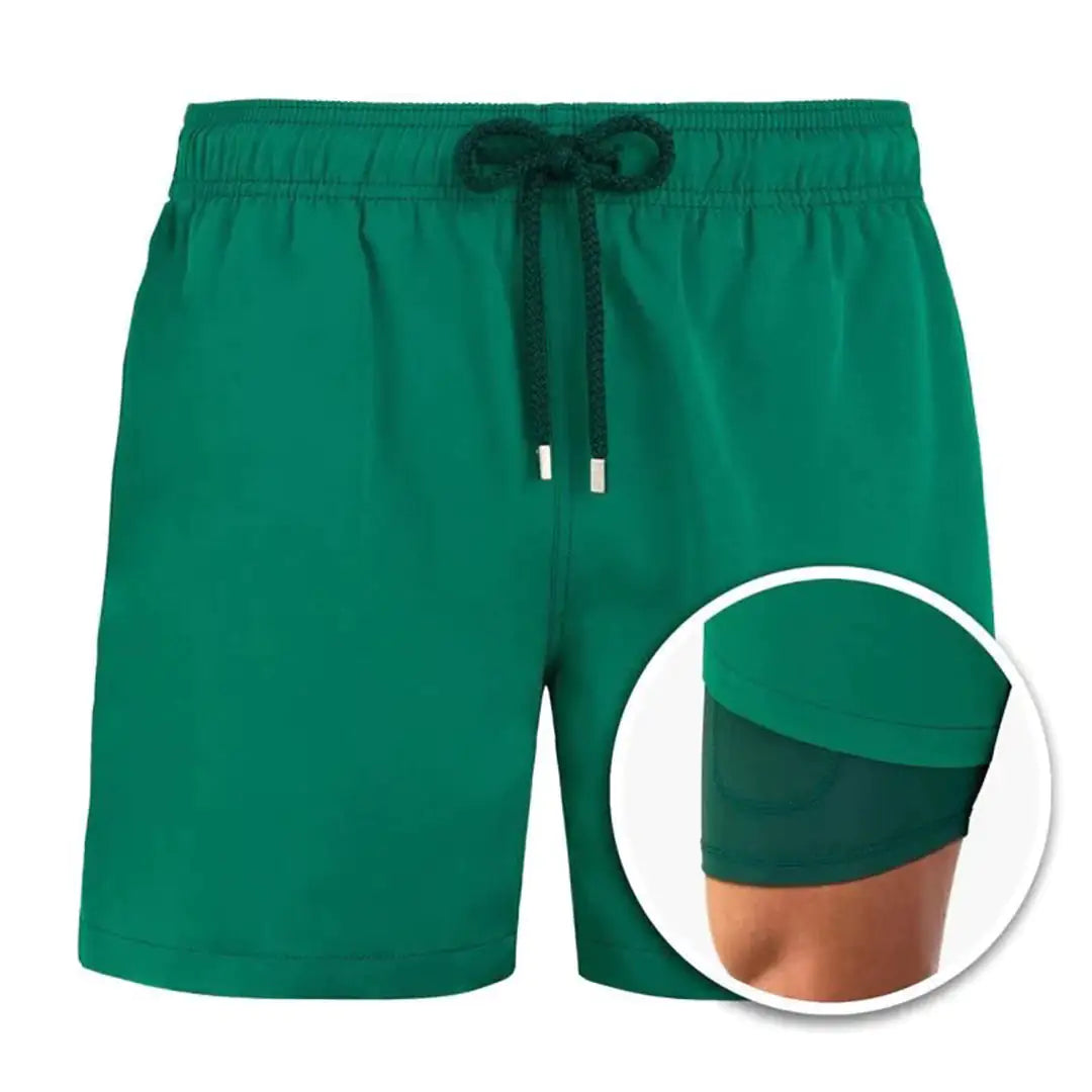 Pantalones Cortos Estampados para Hombres para Playa y Deporte