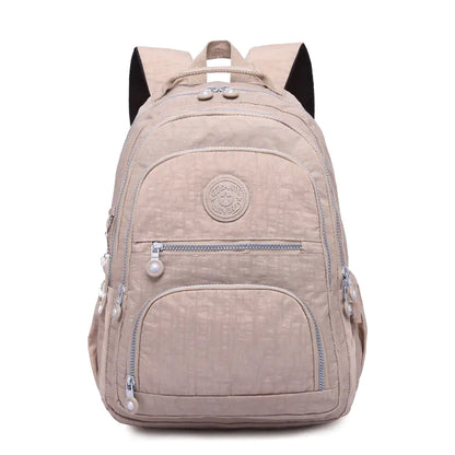 Mochila Impermeable de Nylon para Secundaria Tegaote