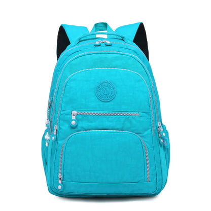 Mochila Impermeable de Nylon para Secundaria Tegaote