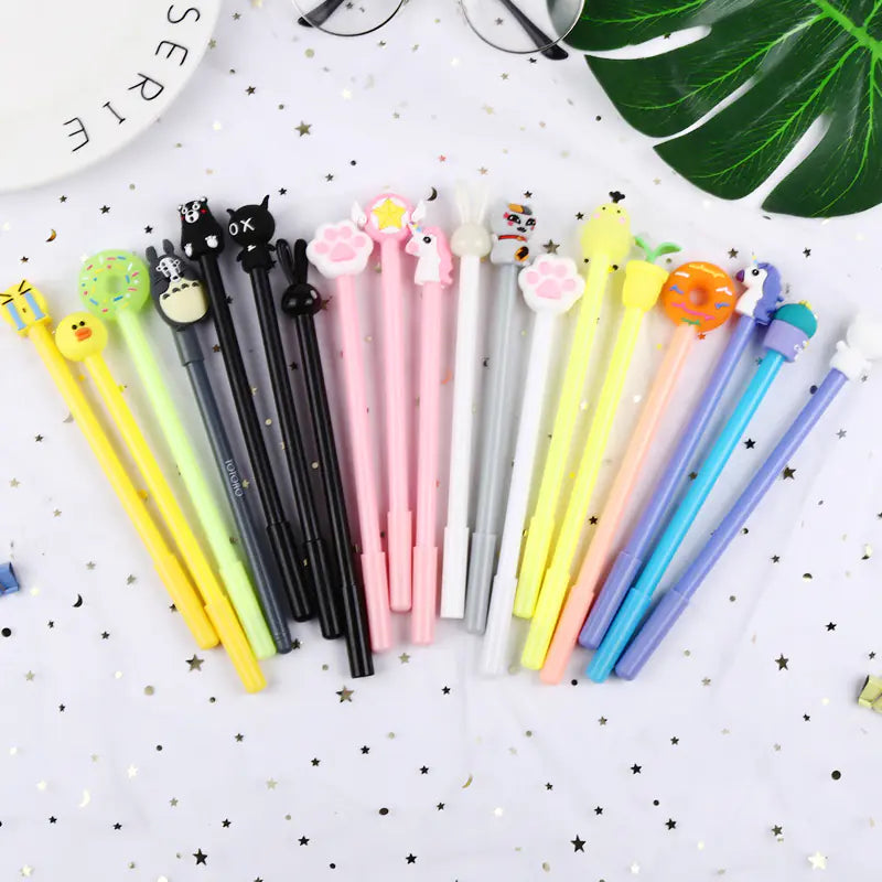 Bolígrafos Kawaii para oficina y colegio