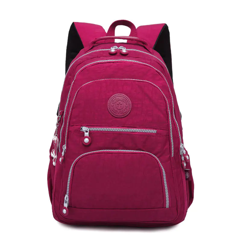 Mochila Impermeable de Nylon para Secundaria Tegaote