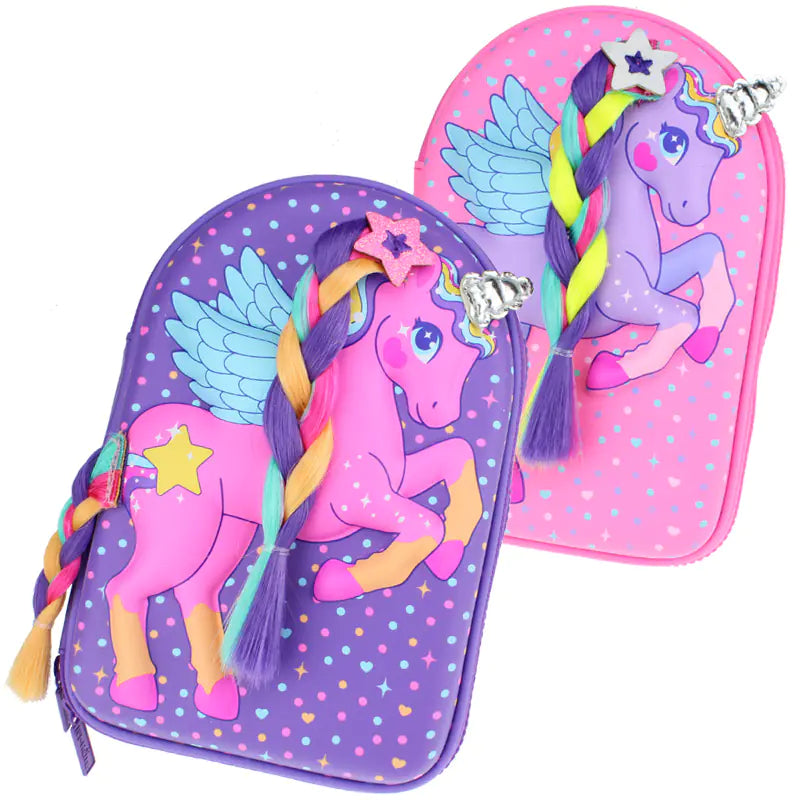 Estuche de Unicornio - Útiles Escolares Pequeños