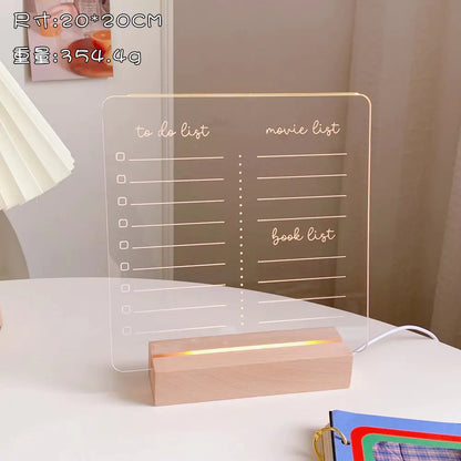 Tablero electrónico de anotaciones LED